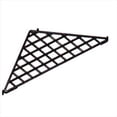 thumbnail image 1 of Grid Triangular Shelf, White, 1 of 1