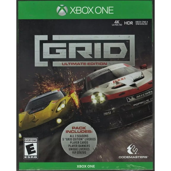 Grid - Ultimate Edition Xbox One (Brand New Factory Sealed US Version) Xbox One,