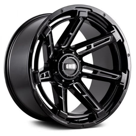 Grid Wheels B2955M151 20 x 9.0 in. 5 x 150 in. Bolt Pattern 15 Offset 110.3 mm Hub Wheel