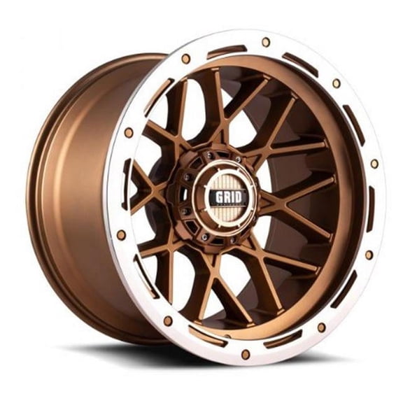 Grid Wheels C29237Z18 20 x 9.0 in. 6 x 135-139.7 in. Bolt Pattern 12 Offset Wheel