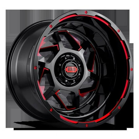 Grid Wheels D2155A21 GD14 20 x 10.0 in. 5 x 150 Bolt Pattern -25 Offset 110.3 Load Rating Wheel