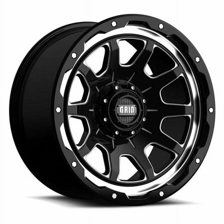 Grid Wheels GRW-E17927M157 15 17x9, 5x114.3 & 127 15 78.1 M Wheel Rim