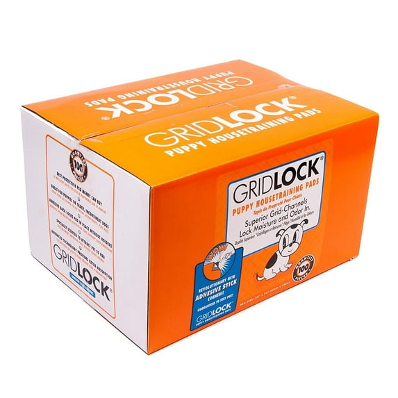 GridLock Adhesive HouseBreaking 24' x 24' Pet Training Wee wee Pads