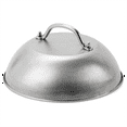 thumbnail image 1 of Griddle Accessories Heavy Duty 9in Wide Smashed Burger Melting Cheese Dome Cover Stainless Steel Basting Steaming, 1 of 6
