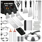 Griddle Accessories Kit, Upgrated 41 Pieces Flat Top Griddle Kit Grill Tools Set for Blackstone and Camp Chef