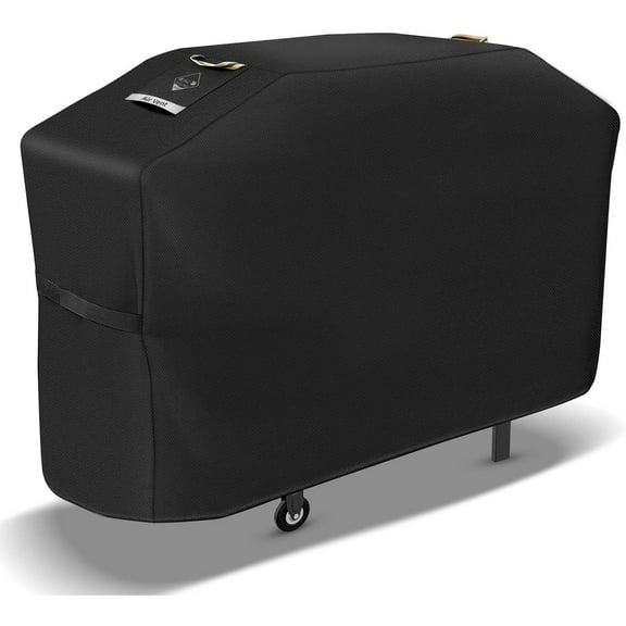 Griddle Cover for Blackstone 28 inch Griddle with Hood,Upgraded Rip-Proof & Waterproof Windproof 600D 5483 Grill Cover for Blackstone 2 Burner Griddle with Strap and Air Vent