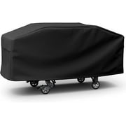 Griddle Cover for Blackstone 36 Inch Griddle, 600D Heavy Duty Fabric with PVC Coating, Waterproof Cover with Large Air Vent and Straps, Also Fits More 4-Burner Flap Top Grill