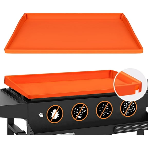 Griddle Cover for Blackstone, Upgraded Full-Edge 36 Inch BBQ Grill Cover Griddle Mat, Blackstone Cover Accessories, Protect Griddle from Rust, Rodents, Insects, Debris