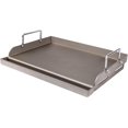 thumbnail image 2 of Universal Flat Top Griddle For Gas & Charcoal Grills - 17x13 Inch Nonstick Teppanyaki Grill Pan For Weber, Charbroil & More 2 of 13