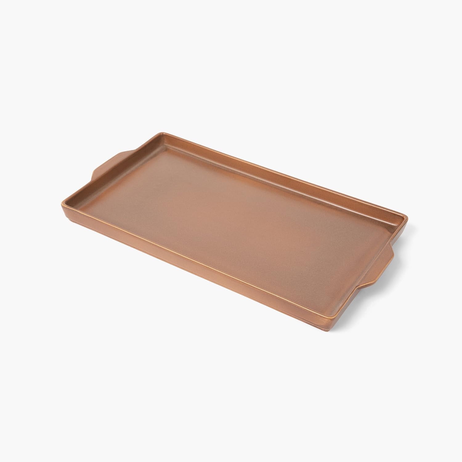 Griddle Grill Pan | 100% Ceramic Pan, Handmade, Non-Toxic, Eco-Friendly, Oven Safe 662F