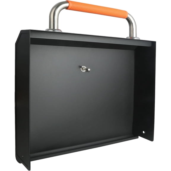 Griddle Hood for Blackstone 17 inch, Tabletop Griddle Hood Hard Cover Hinged Lid with Thermometer for Blackstone 17" Grill Adventure Ready 1832 1650 1900 1814 Flat Top 5010 Replacement Parts