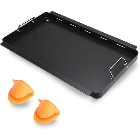 Griddle Insert for Commercial Tru Infrared Gas Grils, Flat Griddle for Grills Plate, Grates Replacement Parts