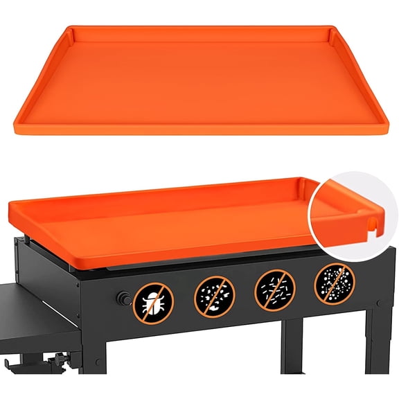 Griddle Mat Silicone Protective Cover, Full-Edge 28" Grill Cover Blackstone Accessories for Blackstone 28 Inch Griddle, Heavy Duty Food Grade Grill Cover