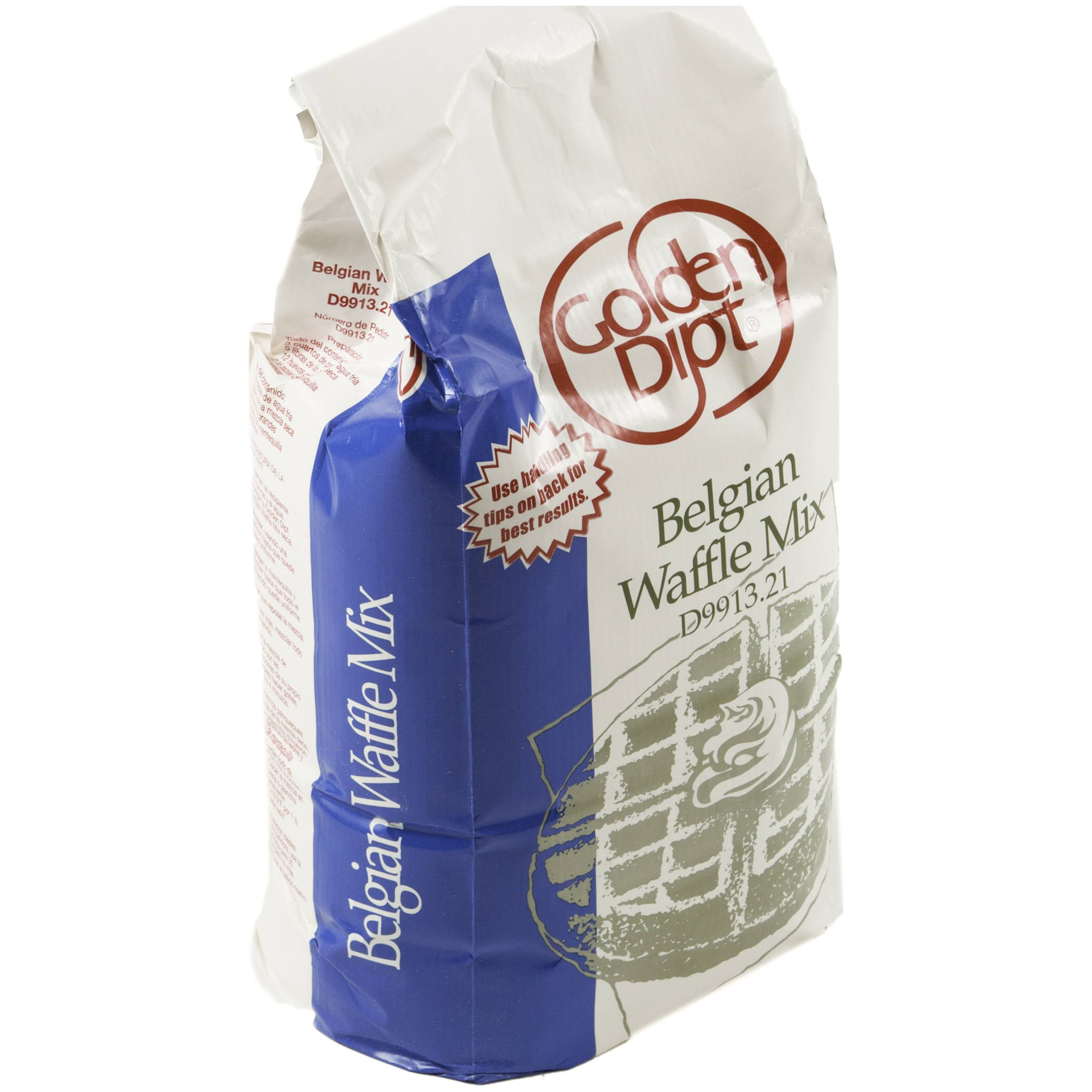 Griddle Mix Golden Dipt Belgian Waffle 6 Case 5 Pound