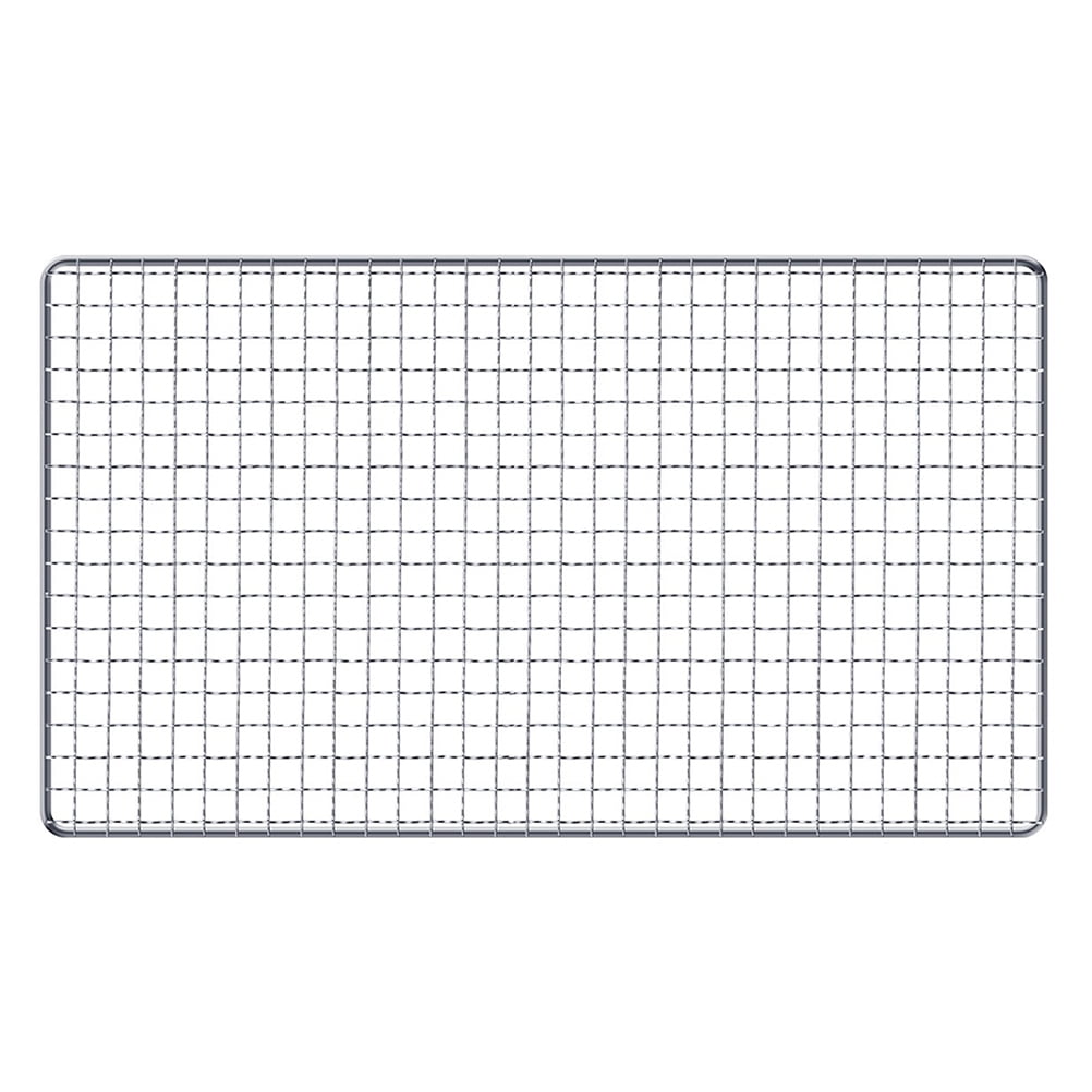 Griddle Pan Outdoor Grill Stainless Steel BBQ Mesh Cooling Rack Pad