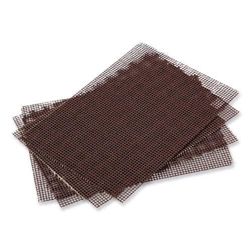 Griddle Screen, Aluminum Oxide, 4 X 5.5, Brown, 20/pack, 10 Packs/carton | Bundle of 2