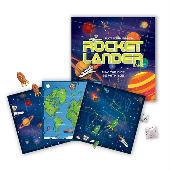 Griddly Games - Rocket Lander Game