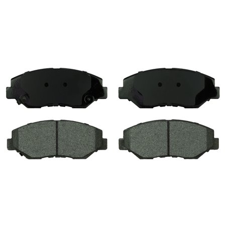 Gridiron Brakes Ceramic Front Brake Pad Set Driver and Passenger Side