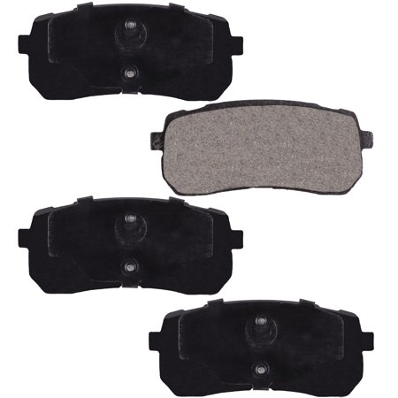 Gridiron Brakes Ceramic Rear Brake Pad Set Driver and Passenger Side - ID1302 (Replaces Part# D1302) Fits select: 2015-2021 KIA SEDONA, 2007-2012 HYUNDAI VERACRUZ