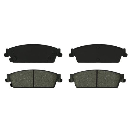Gridiron Brakes Ceramic Rear Brake Pad Set Driver and Passenger Side Fits select: 2008-2019 CHEVROLET SILVERADO, 2007-2018 CHEVROLET TAHOE