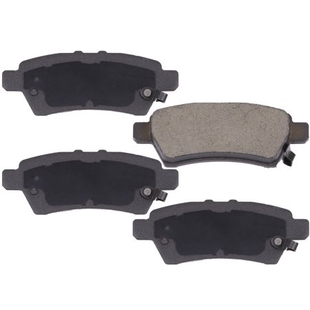 Gridiron Brakes Ceramic Rear Brake Pad Set Driver and Passenger Side
