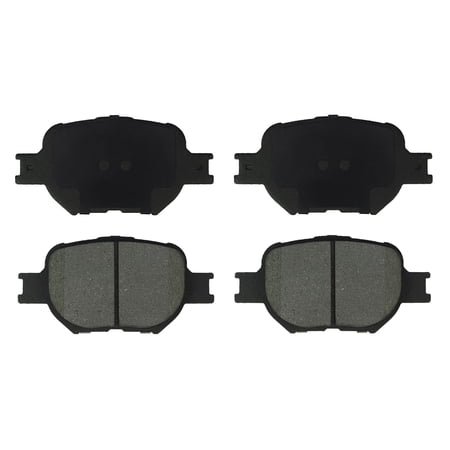 Gridiron Brakes Front Premium Semi-Metallic Brake Disc Pad Set (4) Fits select: 2005-2010 TOYOTA SCION TC, 2001-2005 TOYOTA CELICA
