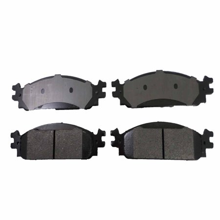 Gridiron Brakes Semi-Metallic Front Brake Pad Set Driver and Passenger Side - ID1376 (Replaces Part# MKD1376) Fits select: 2010-2012 FORD TAURUS, 2009-2010 FORD FLEX