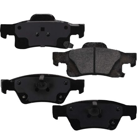 Gridiron Brakes Semi-Metallic Rear Brake Pad Set Driver and Passenger Side Fits select: 2020 JEEP GRAND CHEROKEE, 2014-2018 JEEP GRAND CHEROKEE LIMITED