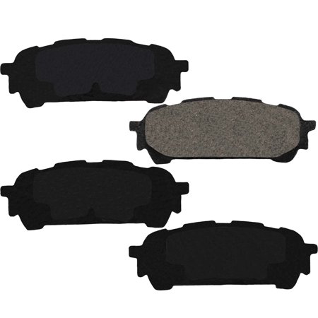 Gridiron Brakes Semi-Metallic Rear Brake Pad Set Driver and Passenger Side - ID1004 (Replaces Part# MKD1004) Fits select: 2004-2008 SUBARU FORESTER, 2006-2007 SUBARU IMPREZA 2.5I