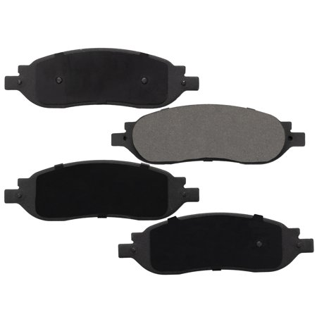 Gridiron Brakes Semi-Metallic Rear Brake Pad Set Driver and Passenger Side - ID1068 (Replaces Part# MKD1068)