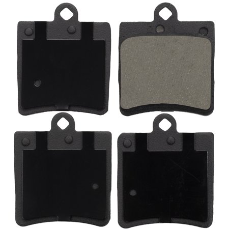 Gridiron Brakes Standard Semi-Metallic Brake Pads Rear (4-Pad Set) - ID779 (Replaces Part# MKD779) Fits select: 1998-2005 MERCEDES-BENZ C, 1998-2004 MERCEDES-BENZ SLK