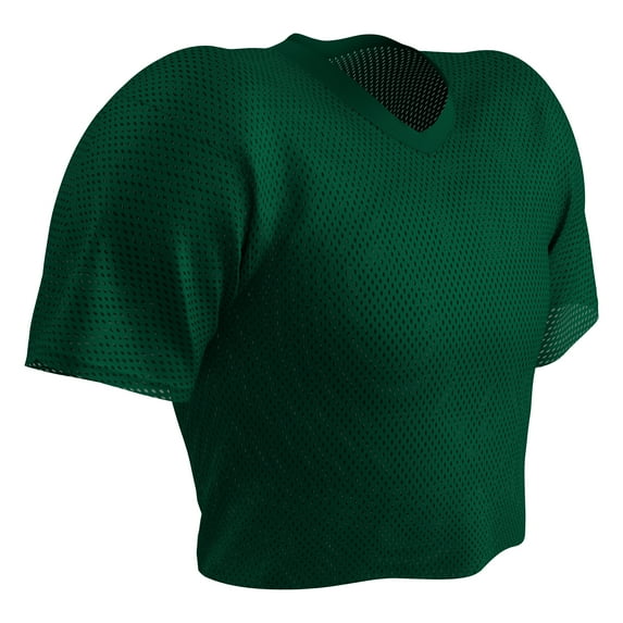 Gridiron Porthole Mesh Football Practice Jersey, Adult 3X-Large, Forest Green