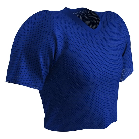 Gridiron Porthole Mesh Football Practice Jersey, Adult Medium, Royal