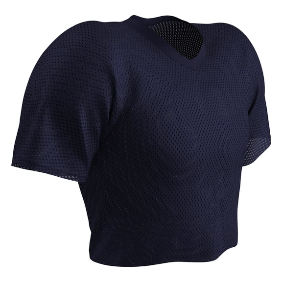 Gridiron Porthole Mesh Football Practice Jersey, Adult X-Large, Navy