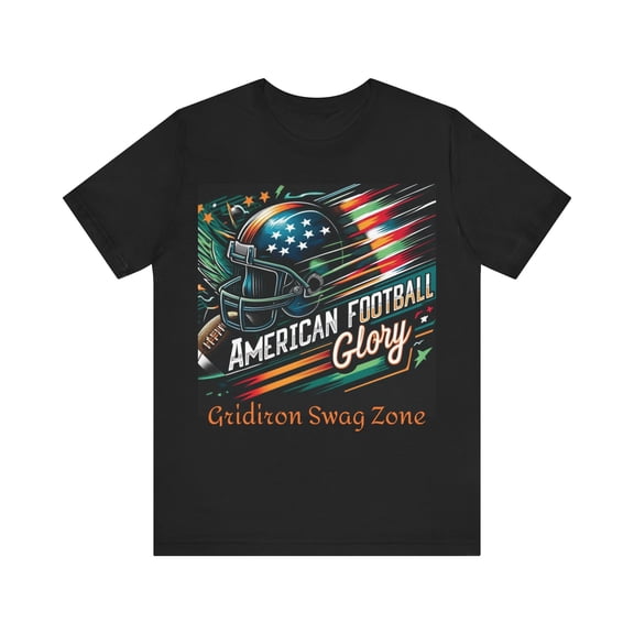 Gridiron Swag Zone Tee: American Football Style