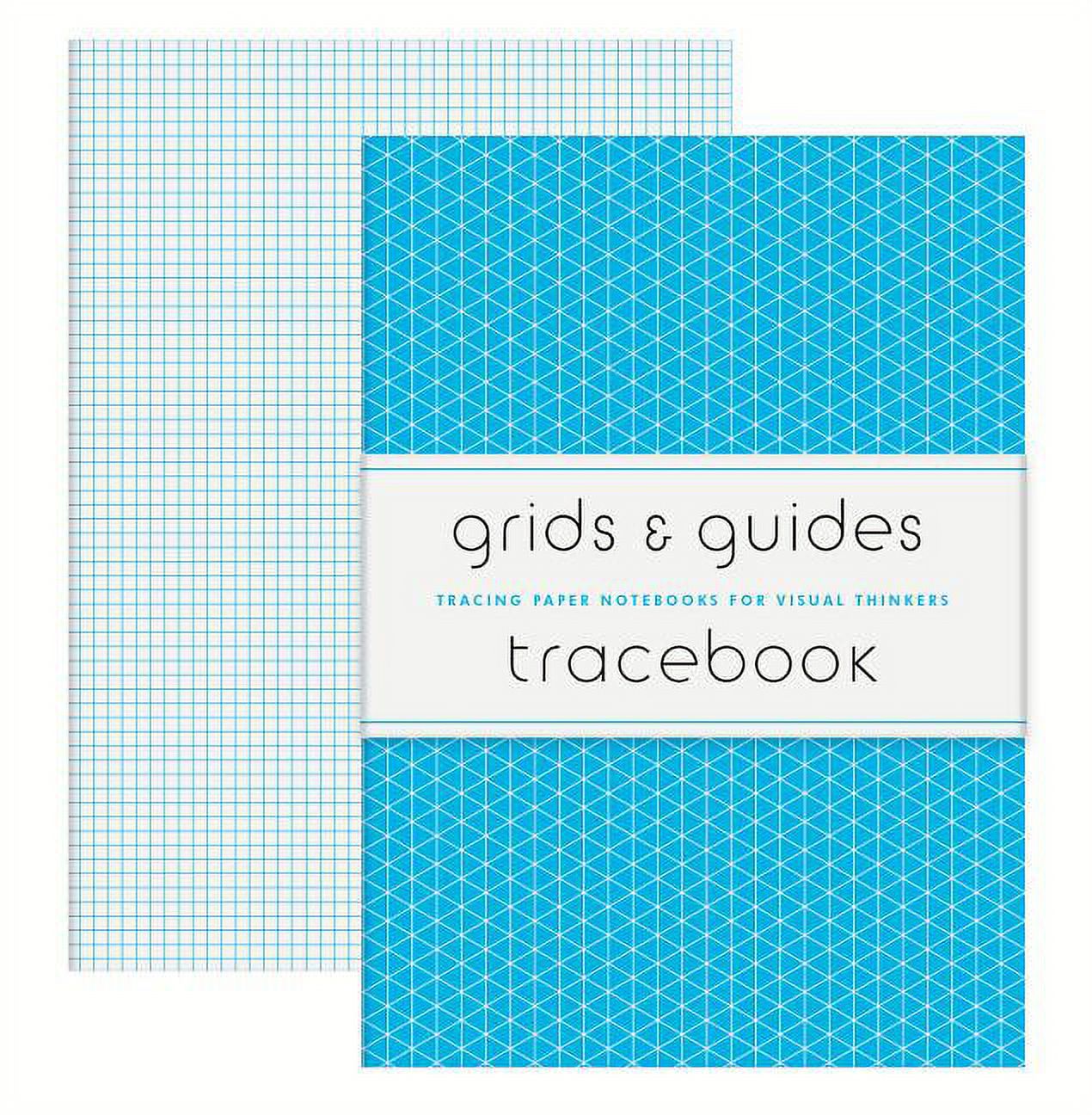 Grids & Guides Grids & Guides Tracebook Tracing Paper Notebooks for