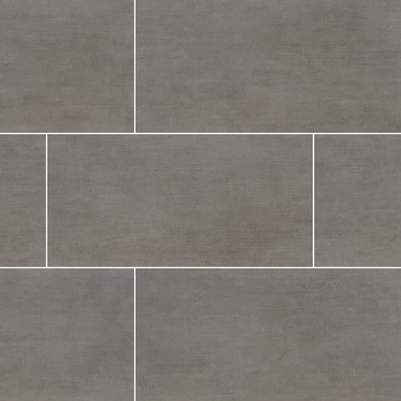 Gridscale Graphite 12 in. x 24 in. Glazed Ceramic Floor and Wall Tile (16 sq. ft. / case)