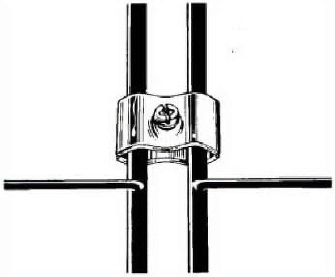 Gridwall Joining Connectors For Grid Panels Black Color Box Of 25