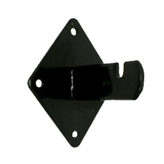 Gridwall Wall Mount Bracket Black (50 Pieces)