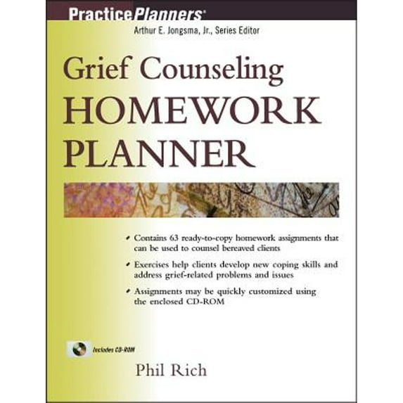 Pre-Owned Grief Counseling Homework Planner (Paperback) 0471433187 9780471433187