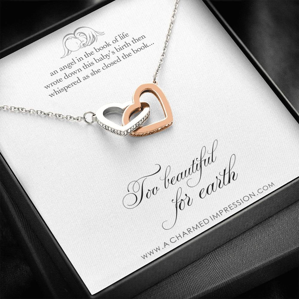 Infant loss miscarriage necklace | kandsimpressions