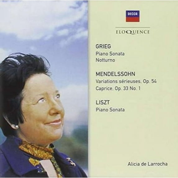 Grieg: Sonata. Liszt: Sonata. Mendelssohn (CD)