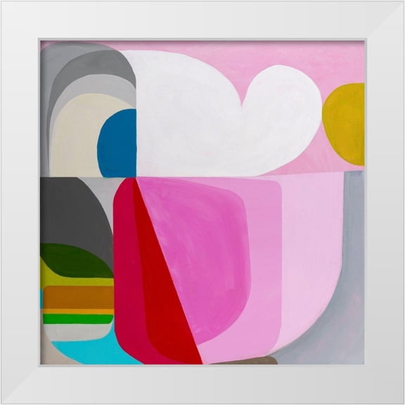 Griese, Marion 12x12 White Modern Wood Framed Museum Art Print Titled - Threshold