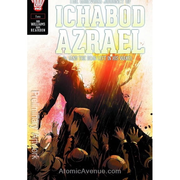 Grievous Journey of Ichabod Azrael (and the Dead Left in His Wake), The #1A VF ; Rebellion Comic Book
