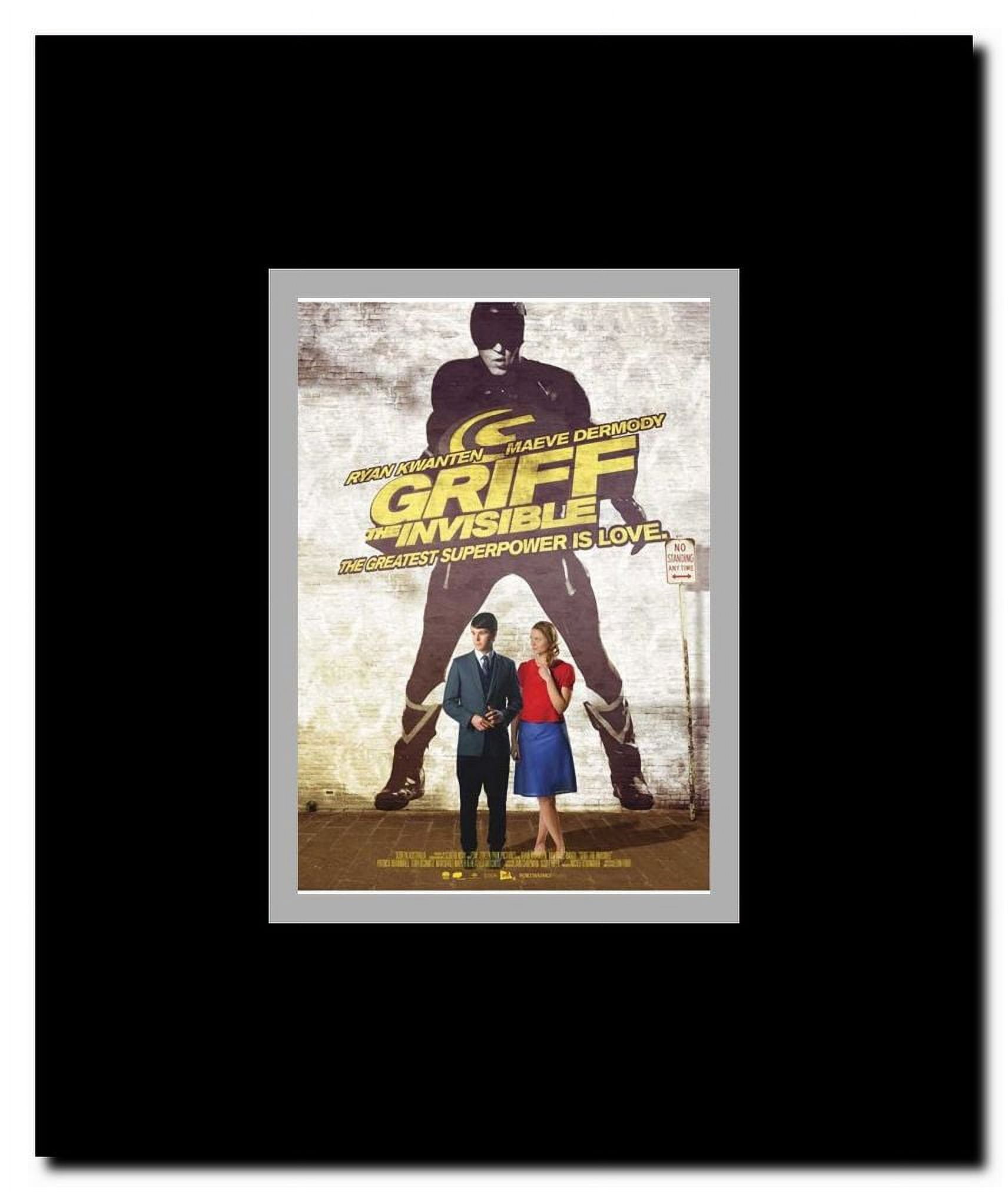 Griff the Invisible Framed Movie Poster