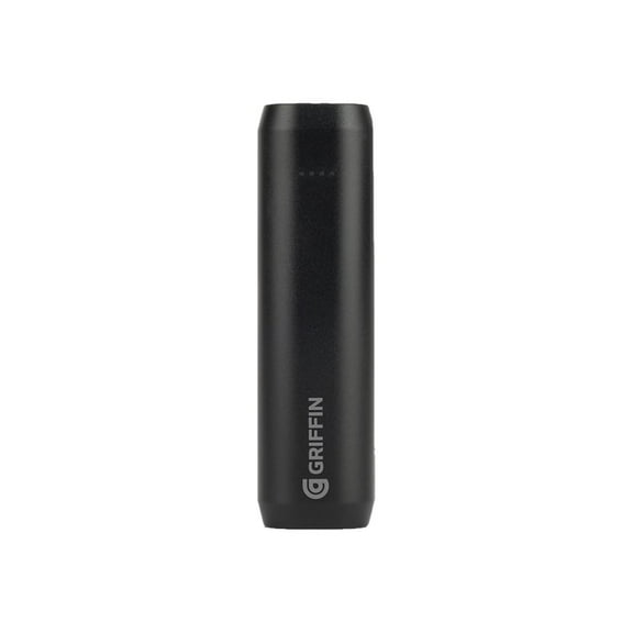 Griffin (2,600mAh) Reserve Power Bank Single USB Portable Charger - Black