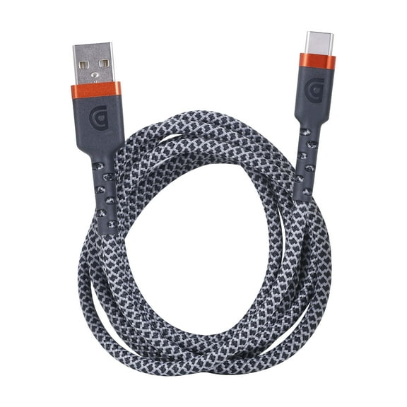 Griffin 6ft Ultra Durable USB-C Type High-Speed Charging Cable – Fast Charging, 30,000 Bends Strong, Compatible with Android, iPhone 15 & 16, Tablets, USB-C Device, USB-A to USB-C Charge & Sync Cable