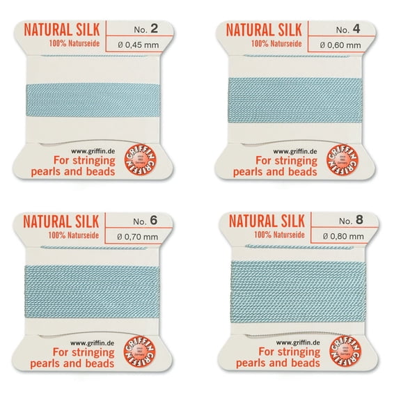 Griffin Bead Cord Size Assortments (Silk)