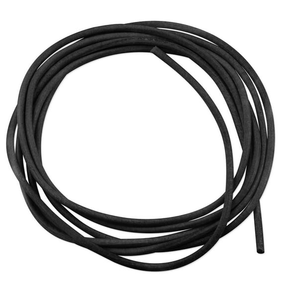 Griffin Black Leather Cord 1.3mm (1 Yard)