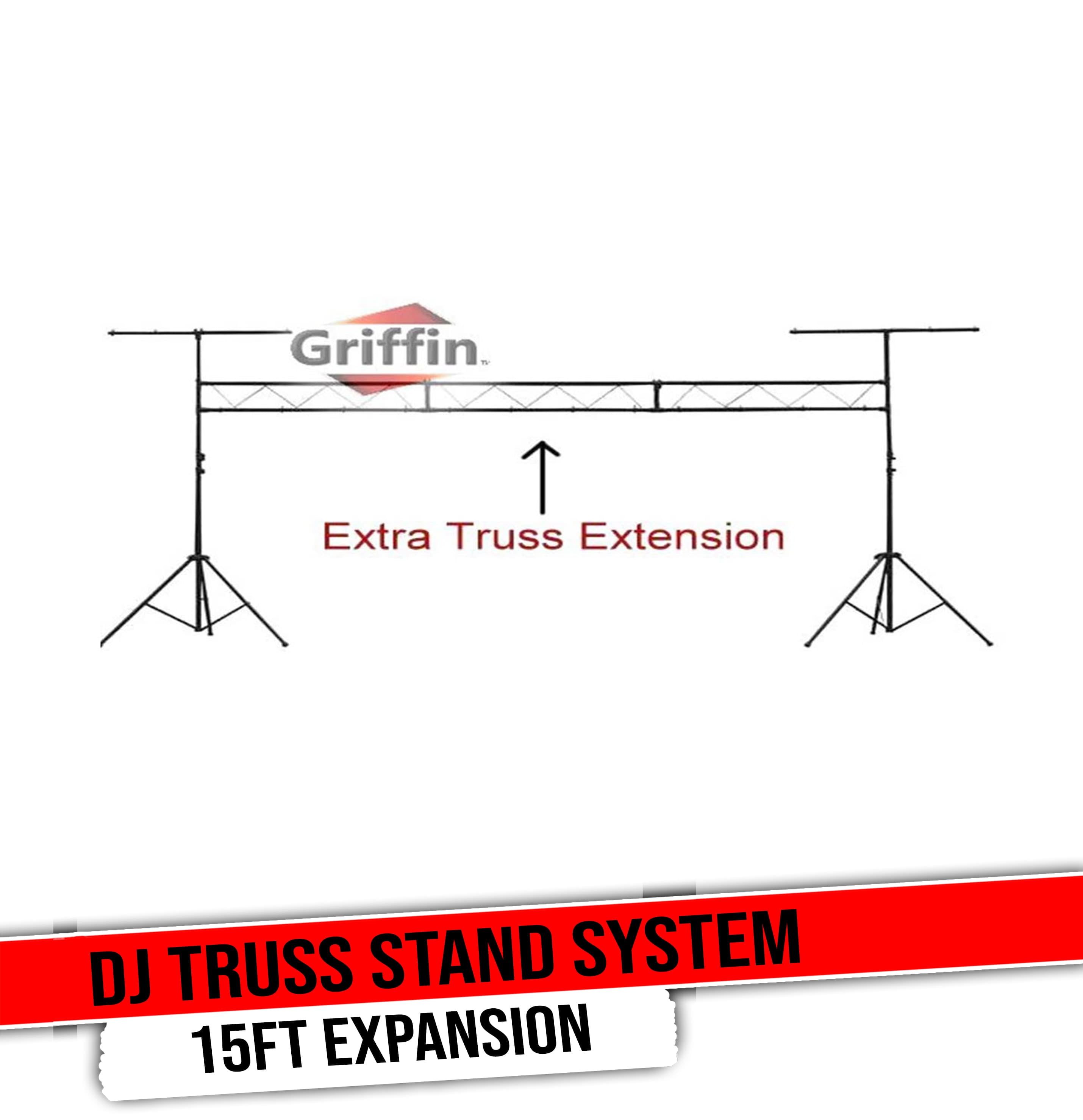 2 X Supporto Luce DJ T-bar Stand Supporto Illuminazione Treppiede - Foto 10